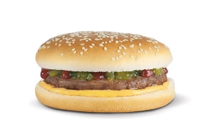 Булочка для гамбургера с кунжутом (82гр/диаметр 125мм)