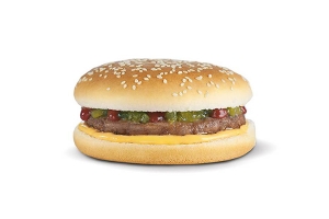 Булочка для гамбургера с кунжутом (52гр/ диаметр 100мм)